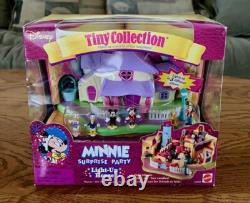 Disney Tiny Collection Minnie Aladdin Cinderella Snow White Polly Pocket BUNDLE