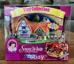 Disney Tiny Collection Minnie Aladdin Cinderella Snow White Polly Pocket BUNDLE