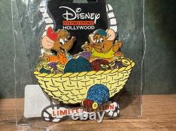 Disney Trading Pin DSSH Mouse Series Jaq Gus Cinderella LE 300