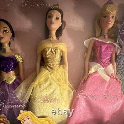 Disney Ultimate Princess Collection Doll Playset Jasmine Belle Tiana Cinderella