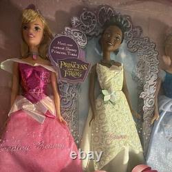 Disney Ultimate Princess Collection Doll Playset Jasmine Belle Tiana Cinderella