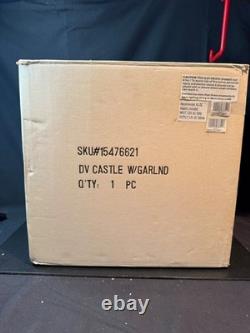 Disney Village WDW Light Up Cinderella Castle WITH Tinkerbell, Box & Cord NEW