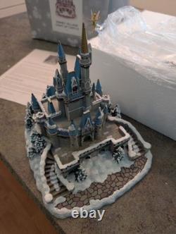 Disney Village WDW Light-Up Cinderella Castle w Tinkerbell BRAND NEW IN BOX