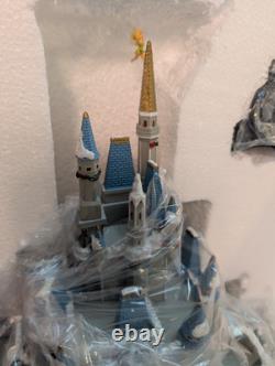 Disney Village WDW Light-Up Cinderella Castle w Tinkerbell BRAND NEW IN BOX