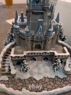 Disney Village WDW Light-Up Cinderella Castle w Tinkerbell BRAND NEW IN BOX