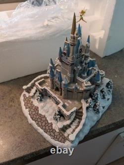 Disney Village WDW Light-Up Cinderella Castle w Tinkerbell BRAND NEW IN BOX