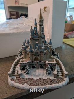 Disney Village WDW Light-Up Cinderella Castle w Tinkerbell BRAND NEW IN BOX