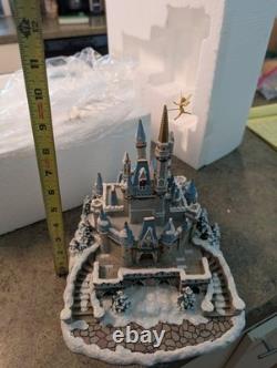 Disney Village WDW Light-Up Cinderella Castle w Tinkerbell BRAND NEW IN BOX