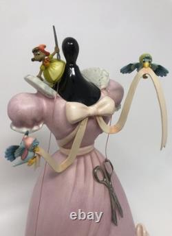 Disney WDCC Cinderella A Lovely Dress For Cinderelly Figurine NIB W COA