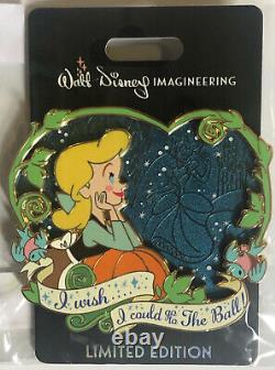 Disney WDI MOG D23 Expo 2022 Pin I Wish Series Cinderella LE 300 Pin