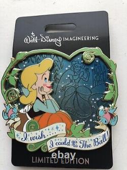 Disney WDI MOG D23 Expo 2022 Pin I Wish Series Cinderella LE 300 Pin