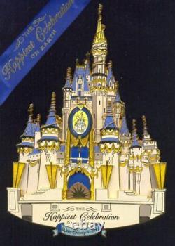 Disney WDW Cinderella Castle Happiest Celebration On Earth Super Jumbo Pin