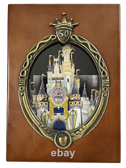 Disney WDW HAPPIEST CELEBRATION ON EARTH Cinderella Castle Super Jumbo Pin LE