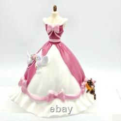 Disney Wedgwood Cinderella's Dress Limited Edition #85 2000 Figurine New Box COA