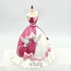 Disney Wedgwood Cinderella's Dress Limited Edition #85 2000 Figurine New Box COA