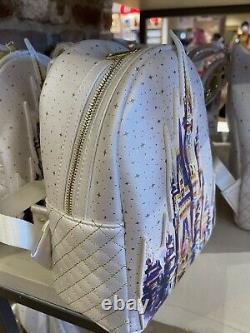 Disney World 50th Anniversary Cinderella Castle Collection Loungefly Backpack