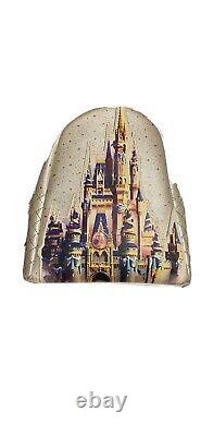 Disney World 50th Anniversary Cinderella Castle Loungefly Backpack- NWT