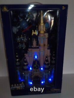 Disney World 50th Anniversary Lighted Castle With Sound Sold Out New In Box