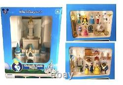 Disney World Castle Playset Cinderella Lights Vintage Princess Figures Rare New