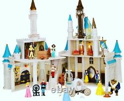 Disney World Castle Playset Cinderella Lights Vintage Princess Figures Rare New