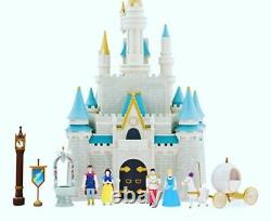 Disney World Castle Playset Cinderella Lights Vintage Princess Figures Rare New