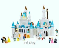Disney World Castle Playset Cinderella Lights Vintage Princess Figures Rare New