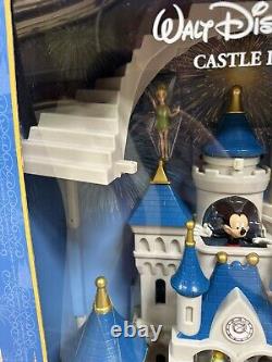 Disney World Cinderella Castle Playset With Light Up Fireworks & Sounds! RARE