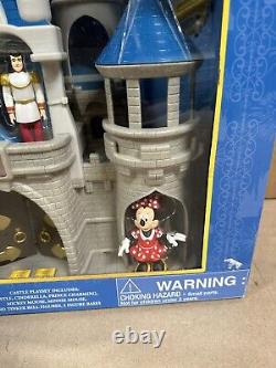 Disney World Cinderella Castle Playset With Light Up Fireworks & Sounds! RARE