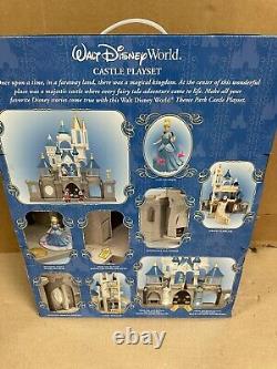 Disney World Cinderella Castle Playset With Light Up Fireworks & Sounds! RARE