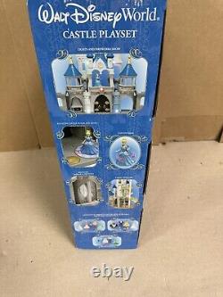 Disney World Cinderella Castle Playset With Light Up Fireworks & Sounds! RARE