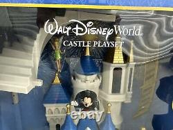 Disney World Cinderella Castle Playset With Light Up Fireworks & Sounds Rare Read