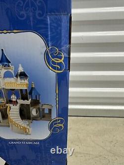 Disney World Cinderella Castle Playset With Light Up Fireworks & Sounds Rare Read