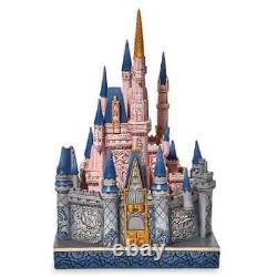 Disney World Jim Shore Cinderella Castle 50th Anniversary Figure, NEW