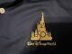 Disney World Magic Kingdom Cinderella Castle 50th Nike Golf Navy Polo Medium New
