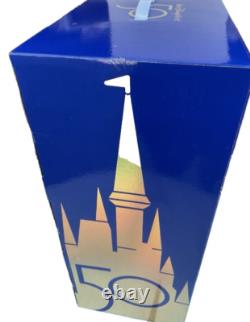 Disney World Parks 50th Anniversary Cinderella Castle Playset 23 Lights Sounds