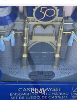 Disney World Parks 50th Anniversary Cinderella Castle Playset 23 Lights Sounds