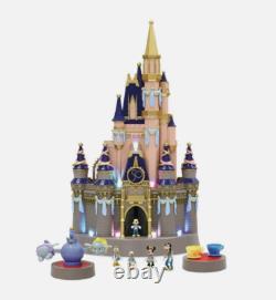 Disney World Parks 50th Anniversary Cinderella Castle Playset 23 Lights Sounds