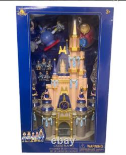 Disney World Parks 50th Anniversary Cinderella Castle Playset 23 Lights Sounds