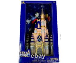Disney World Parks 50th Anniversary Cinderella Castle Playset 23 Lights Sounds