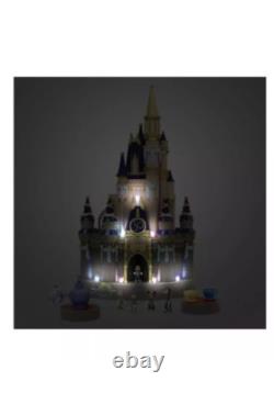 Disney World Parks 50th Anniversary Cinderella Castle Playset 23 Lights Sounds
