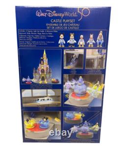 Disney World Parks 50th Anniversary Cinderella Castle Playset 23 Lights Sounds