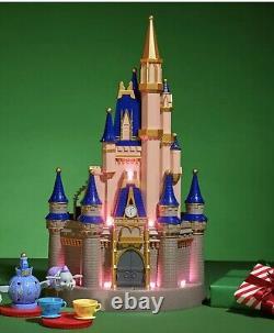 Disney World Parks Cinderella Castle Light Up Play Set Mickey Donal & Rides NEW