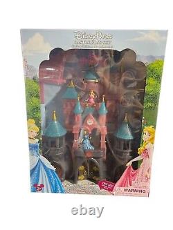 Disney World Parks Cinderella Sleeping Beauty Princess Pink Castle Play Set