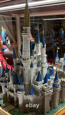 Disney World Parks Large Cinderella Castle Sculpture Big Fig Medium Figure