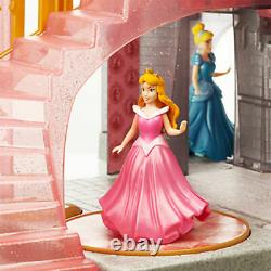 Disney World Parks Store Cinderella Sleeping Beauty Princess Castle Play Set NIB