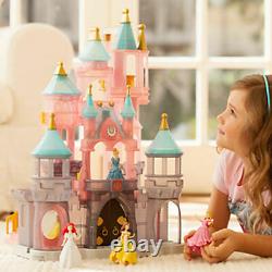 Disney World Parks Store Cinderella Sleeping Beauty Princess Castle Play Set NIB