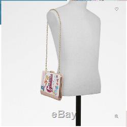 Disney X Aldo Cinderella Storybook Clutche Light Pink Bag NWT