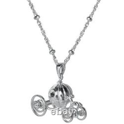 Disney X RockLove NEW'Cinderella' Fairy Godmother Pumpkin Carriage Necklace