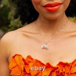 Disney X RockLove NEW'Cinderella' Fairy Godmother Pumpkin Carriage Necklace