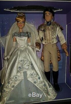 Disney limited doll Cinderella prince platinum set le 600